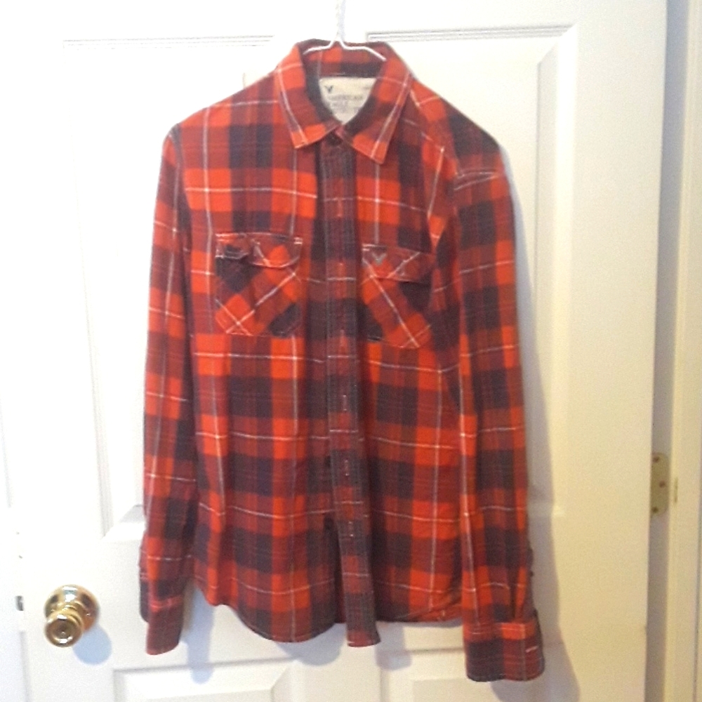 AE Flannel mens xs